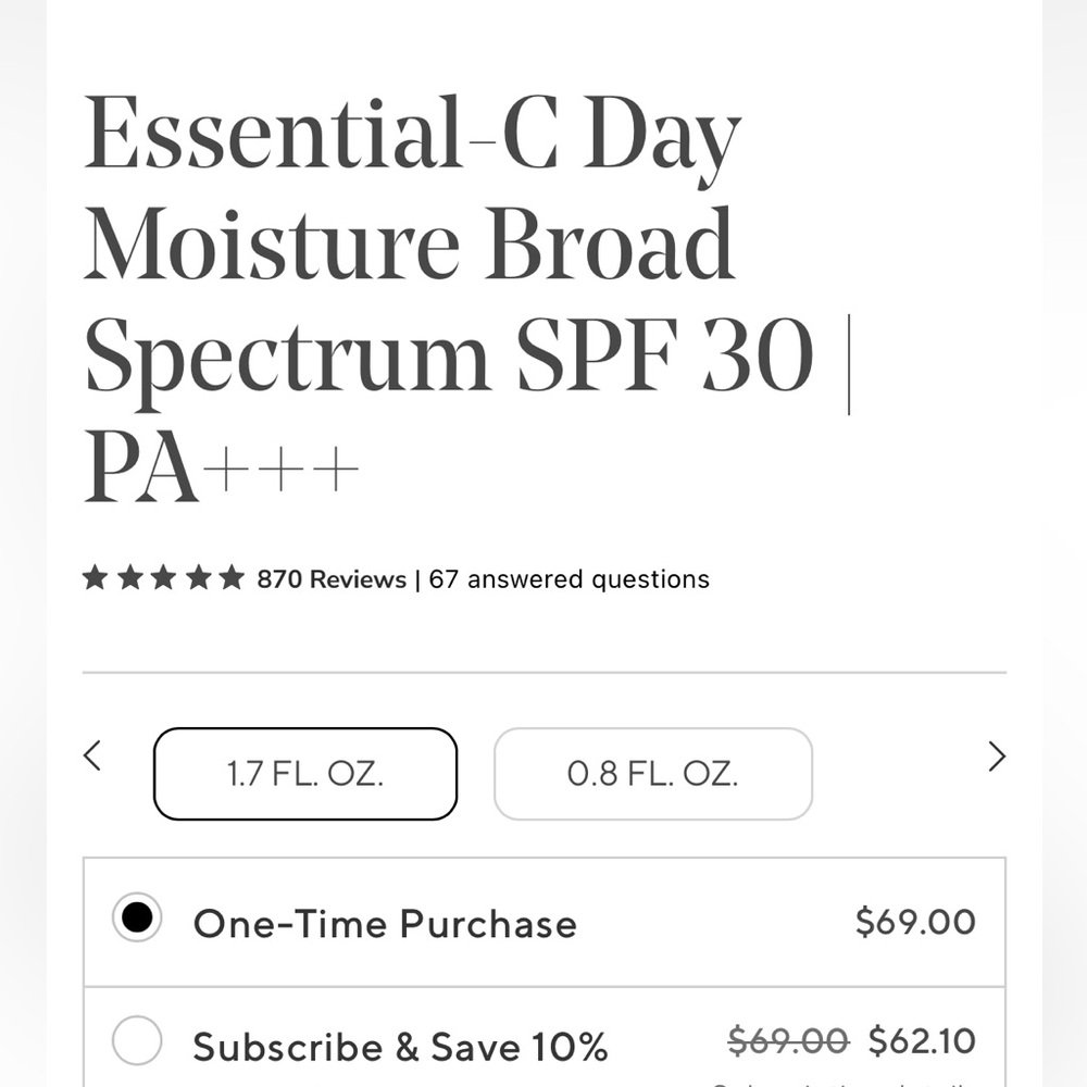 Murad Essential-C Day Moisture Broad Spectrum SPF 30 | PA+++ - Picture 2 of 5